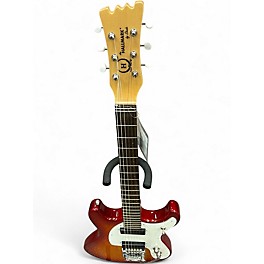 Used Hallmark 60 Cherry Sunburst Solid Body Electric Guitar