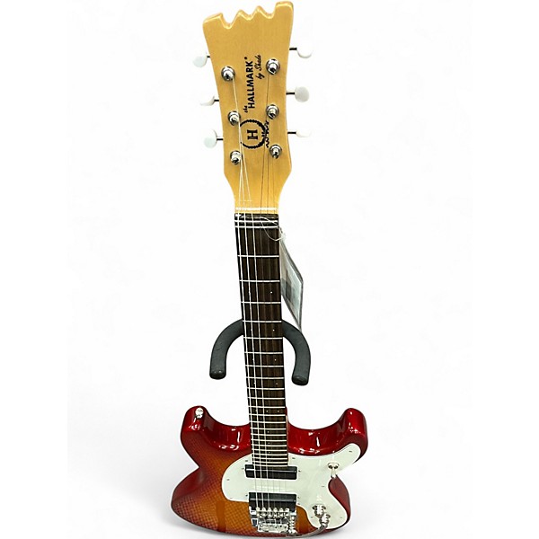 Used Hallmark 60 Cherry Sunburst Solid Body Electric Guitar