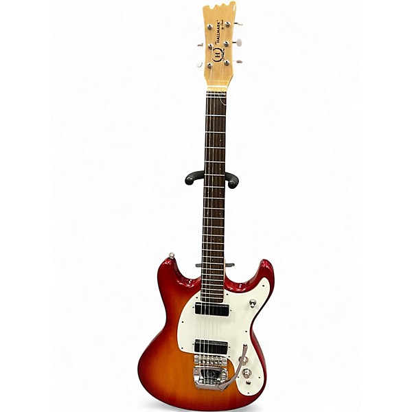 Used Hallmark 60 Cherry Sunburst Solid Body Electric Guitar