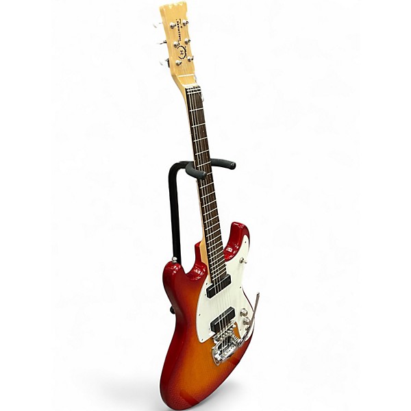 Used Hallmark 60 Cherry Sunburst Solid Body Electric Guitar