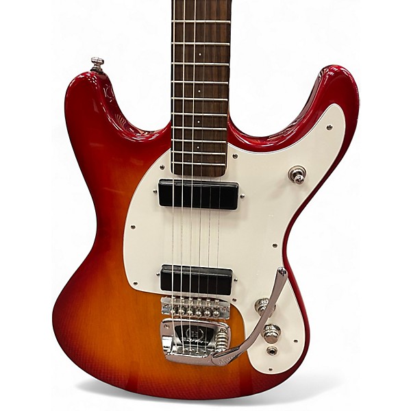 Used Hallmark 60 Cherry Sunburst Solid Body Electric Guitar