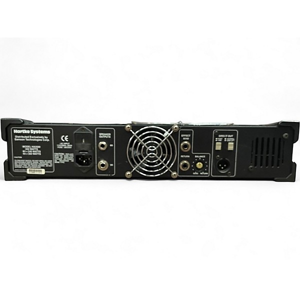 Used Hartke Transient attack 3500 Bass Amp Head