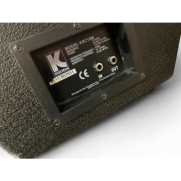Used Kustom KSC10M Powered Monitor