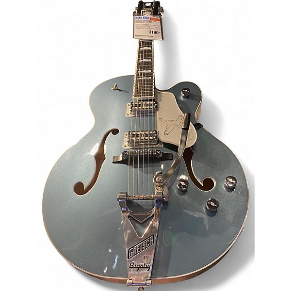 Used 2020s Gretsch Guitars G6136TSL ANNIVERSARY Platinum Hollow Body Electric Guitar