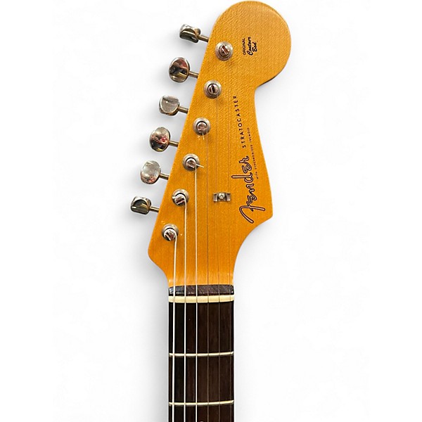 Used Fender CUSTOM SHOP ANCHO PABLANO RELIC STRATOCASTER Olympic White Solid Body Electric Guitar