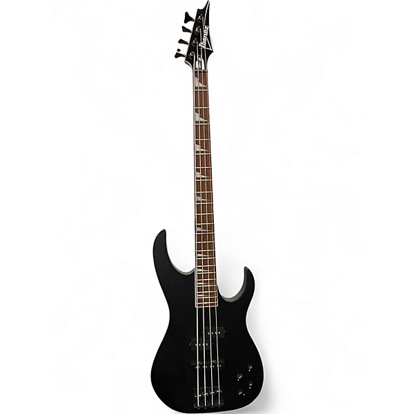 Used 2023 Ibanez RGB300 Satin Black Electric Bass Guitar
