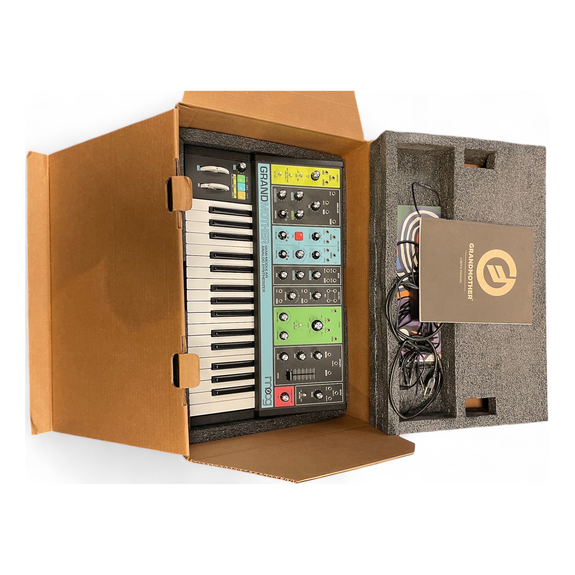 Moog GRANDMOTHER 純正ケース付き Grandmother SR Series Case – moog
