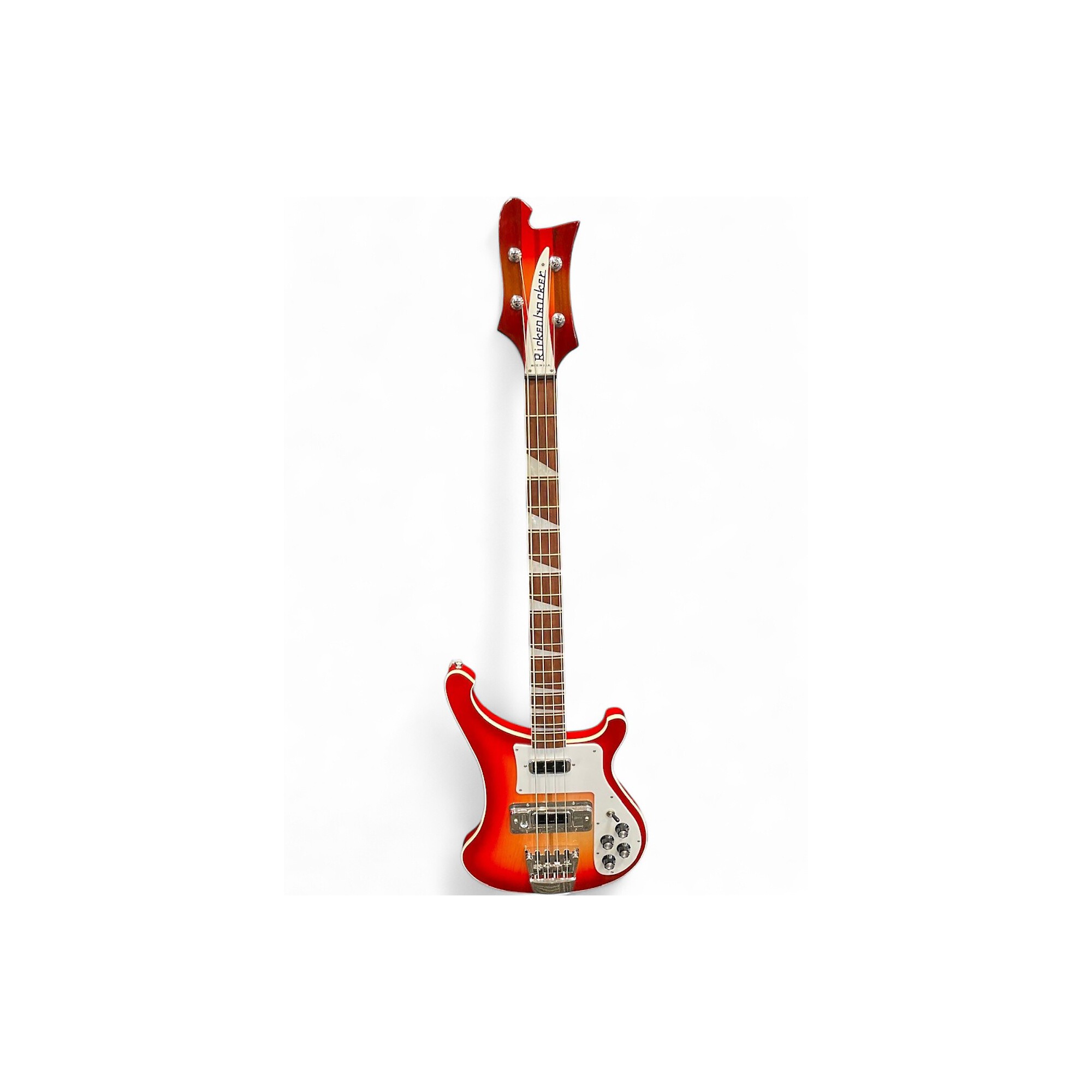 Used Rickenbacker 4003 Fireglo Electric Bass Guitar Fireglo