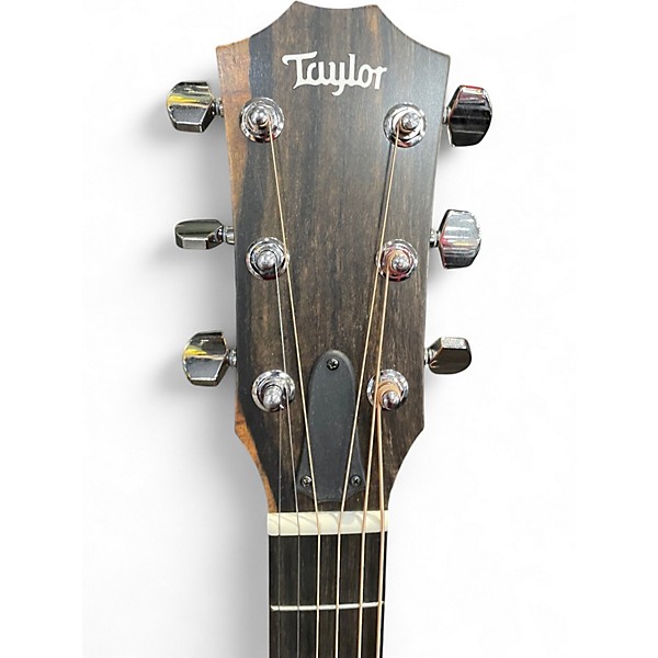 Used Taylor 214CE Left Handed Natural Acoustic Electric Guitar