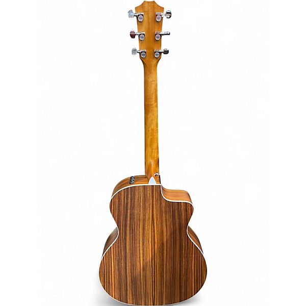Used Taylor 214CE Left Handed Natural Acoustic Electric Guitar