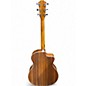 Used Taylor 214CE Left Handed Natural Acoustic Electric Guitar