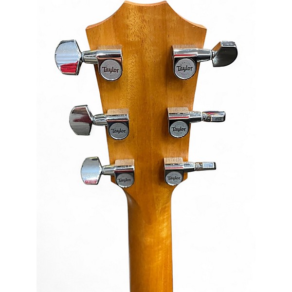 Used Taylor 214CE Left Handed Natural Acoustic Electric Guitar