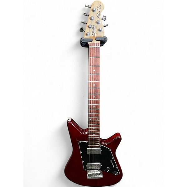 Used Sterling by Music Man SUB SERIES AL40HH ALBERT LEE RED Solid Body Electric Guitar