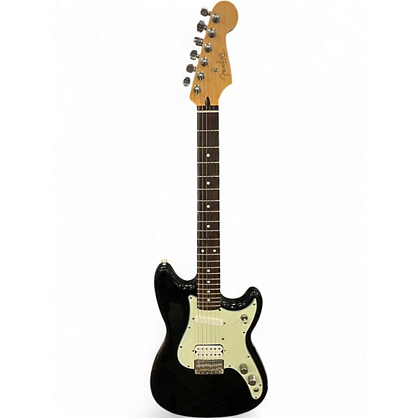 Used Fender Duo Sonic HS Black Solid Body Electric Guitar