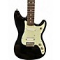 Used Fender Duo Sonic HS Black Solid Body Electric Guitar