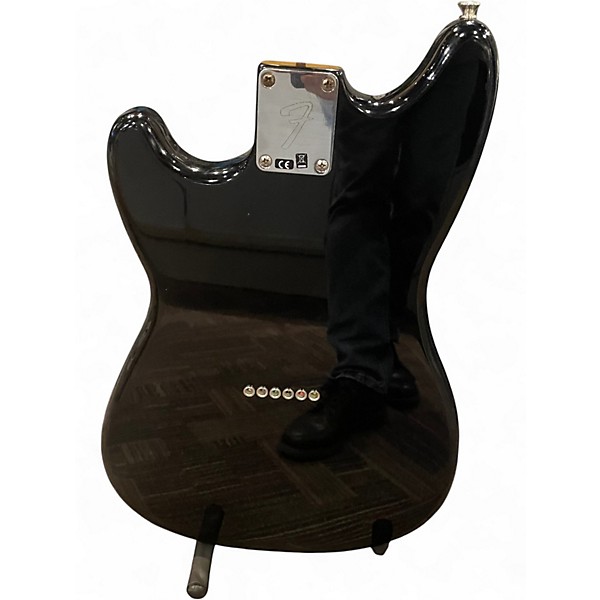 Used Fender Duo Sonic HS Black Solid Body Electric Guitar