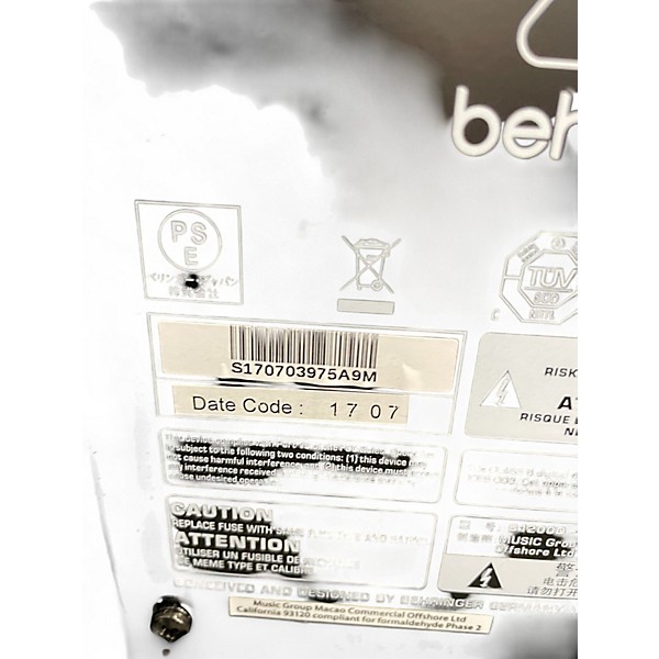 Used Behringer EUROLIVE B 1200DPRO Powered Subwoofer