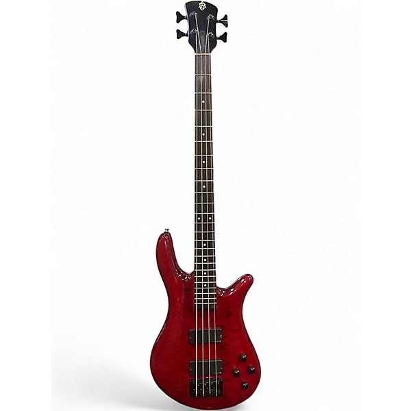 Spector NS-2000 エレキベース 赤 Used 2000 Spector NS2000/4 Trans Red Electric Bass Guitar