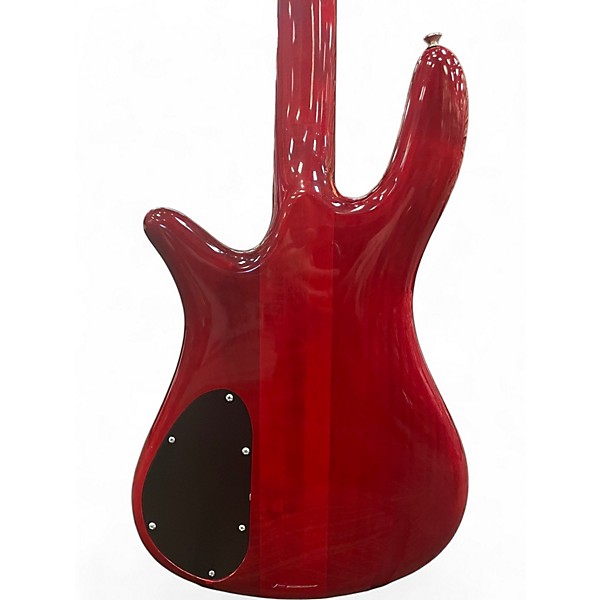 Spector NS-2000 エレキベース 赤 Used 2000 Spector NS2000/4 Trans Red Electric Bass Guitar