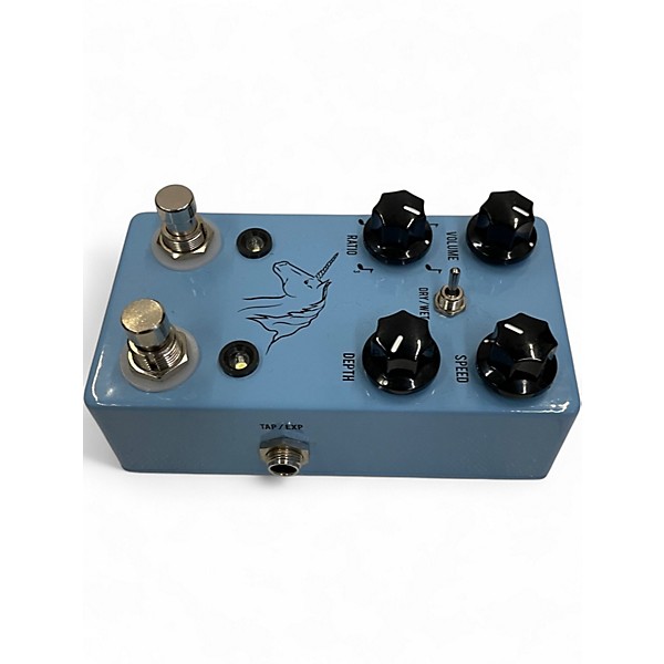 Used JHS Pedals Unicorn Uni-Vibe Photocell Modulator with Tap Tempo Effect Pedal