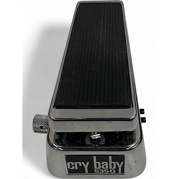 Used Dunlop 535QC Chrome Cry Baby Wah Effect Pedal