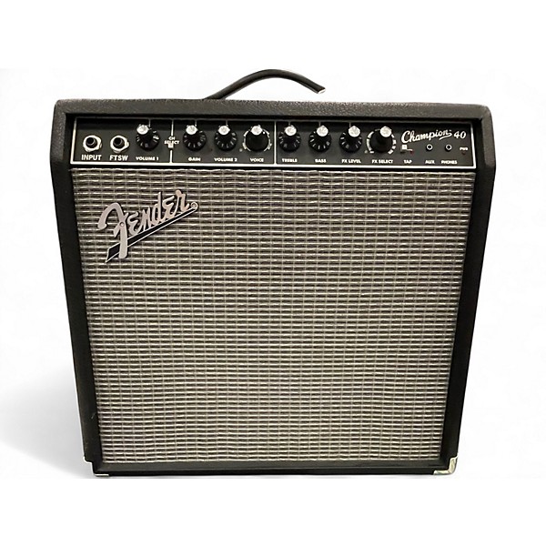 Used Fender Champion 40 Guitar Combo Amp