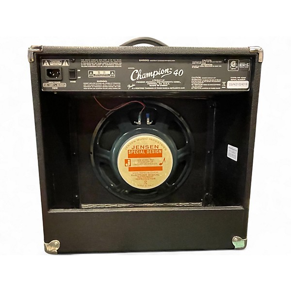 Used Fender Champion 40 Guitar Combo Amp