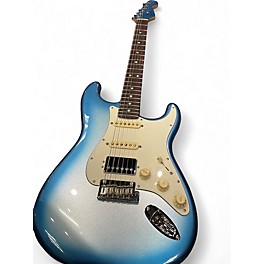 Used Fender Limited Edition American Showcase Stratocaster HSS  Sky Burst Metallic Solid Body Electric Guitar