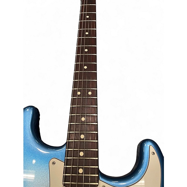 Used Fender Limited Edition American Showcase Stratocaster HSS  Sky Burst Metallic Solid Body Electric Guitar