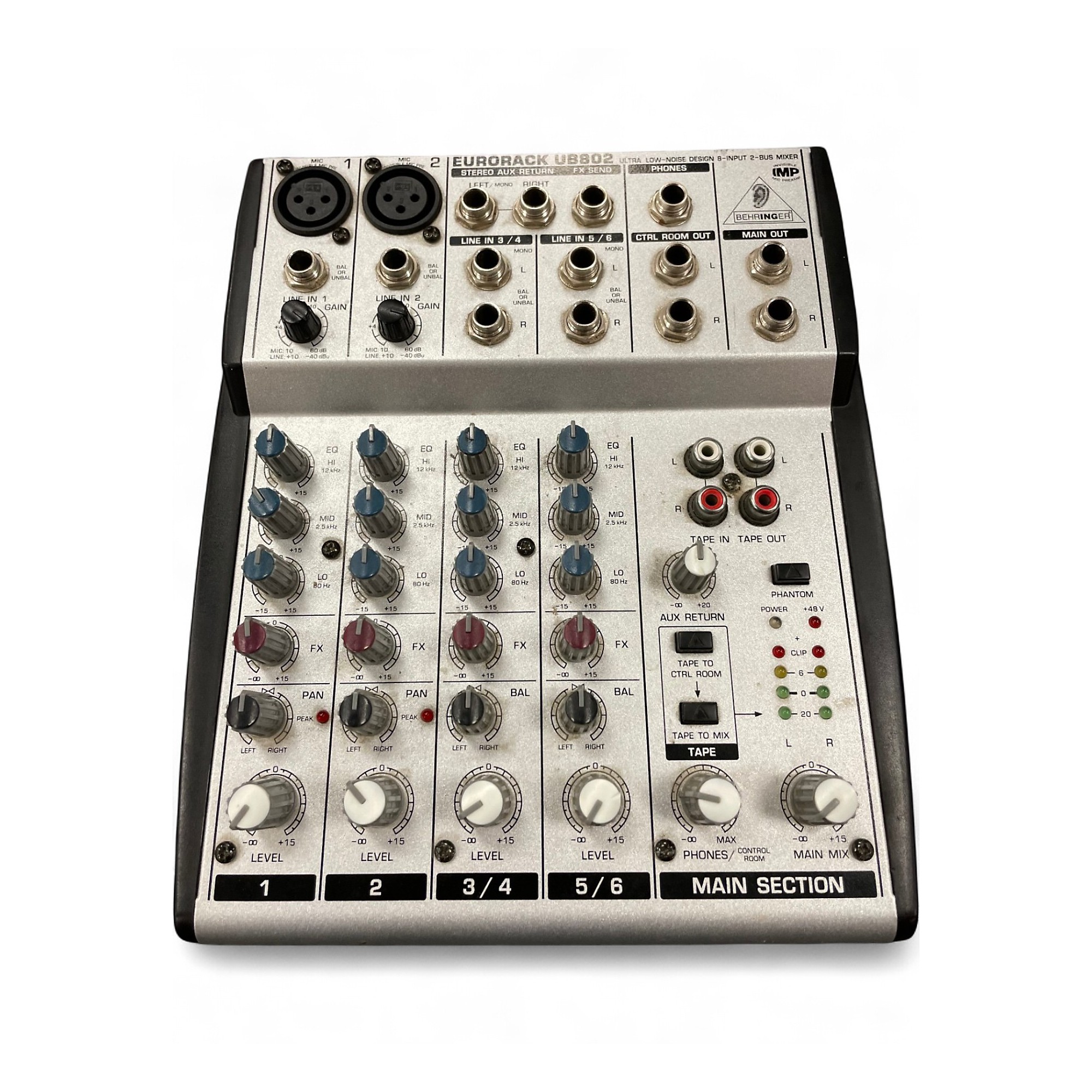 小型ミキサー BEHRINGER EURORACK UB802 Behringer | Product | UB802