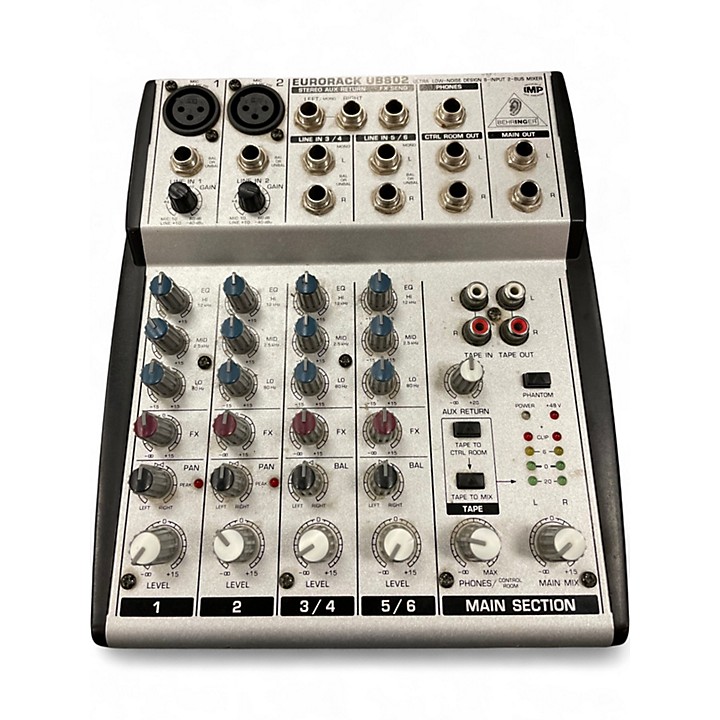 Used Behringer EURORACK UB802 Unpowered Mixer | Guitar Center
