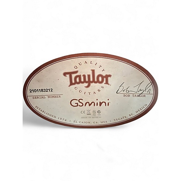 Used Taylor GS Mini Mahogany Mahogany Acoustic Guitar