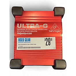 Used Behringer Ultra-G Direct Box