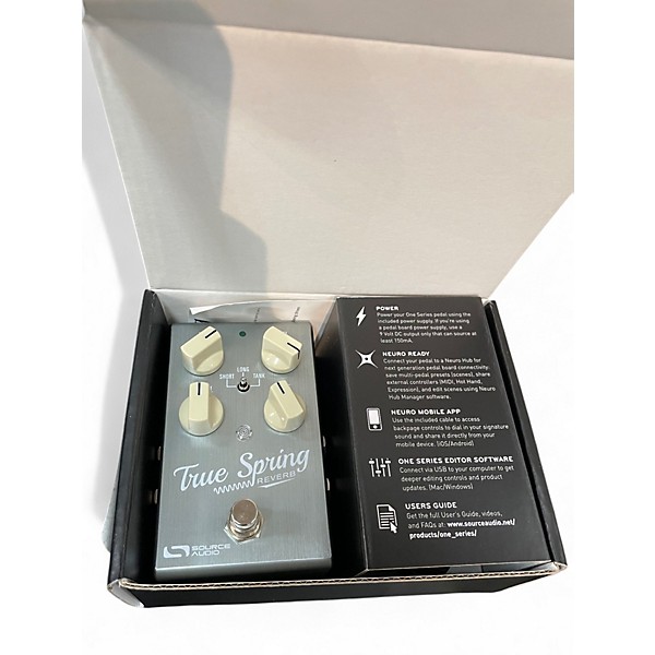 Used Source Audio True Spring Reveb Effect Pedal