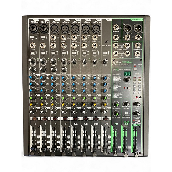 Used Mackie PROFX12V3 Unpowered Mixer