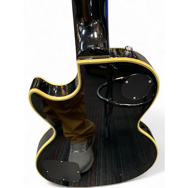 Used Epiphone Les Paul Custom Pro SILVER BURST Solid Body Electric Guitar