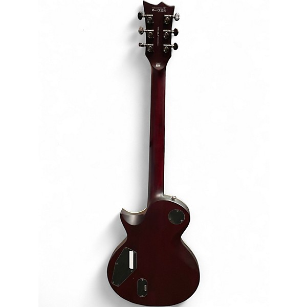Used ESP LTD EC401 Red to Black Fade Solid Body Electric Guitar