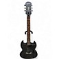 Used Epiphone SG Junior Matte Black Solid Body Electric Guitar thumbnail