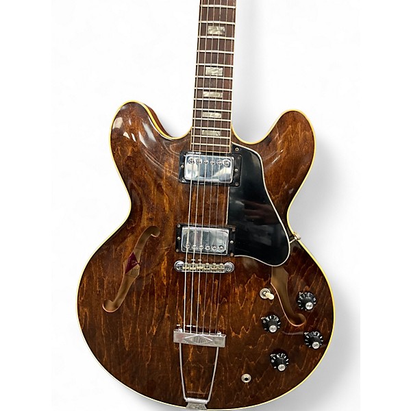 Vintage 1971 Gibson ES335TD Walnut Hollow Body Electric Guitar
