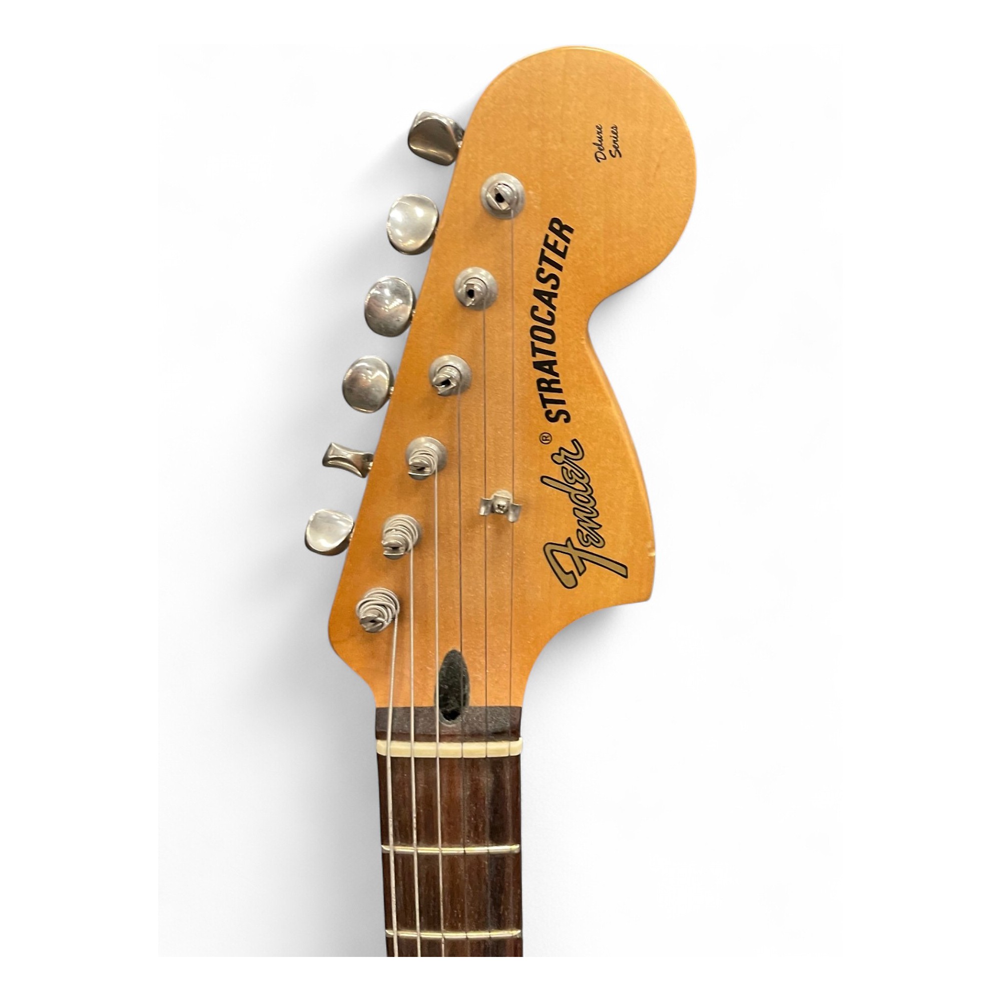 Used 2002 Fender Tom Delonge Signature Stratocaster Black Solid