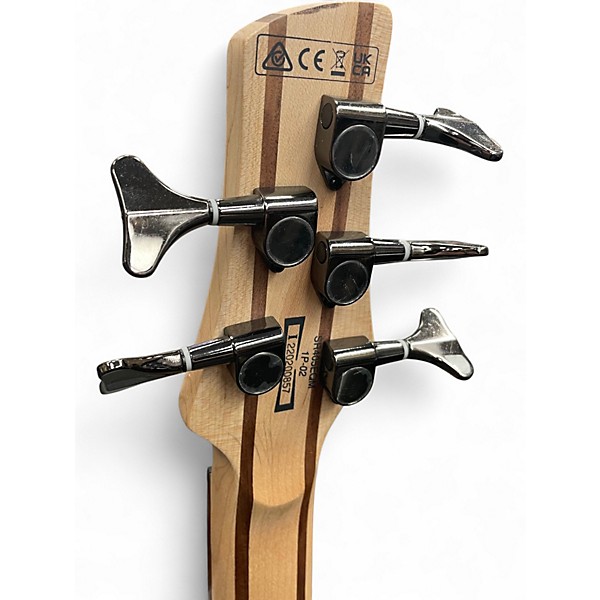 Used Ibanez SR405EQM Dragon Eye Burst Electric Bass Guitar