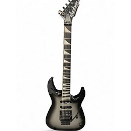 Used Jackson JS34Q Dinky Silver burst Solid Body Electric Guitar