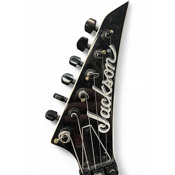 Used Jackson JS34Q Dinky Silver burst Solid Body Electric Guitar