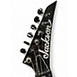 Used Jackson JS34Q Dinky Silver burst Solid Body Electric Guitar