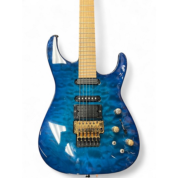 Used 2003 Jackson PC1 USA Phil Collen Signature Blue Agave Solid Body Electric Guitar