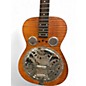 Used Dobro Hound Dog Deluxe Round Neck Natural Resonator Guitar