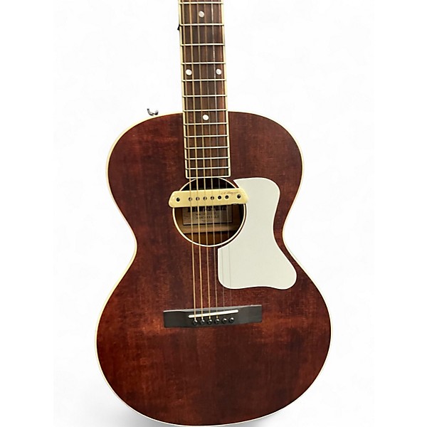 Used The Loar LH204 Natural Acoustic Electric Guitar