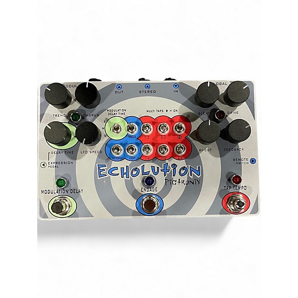 Used Pigtronix Echolution Analog Delay Effect Pedal