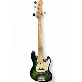 Used Sire Marcus Miller V7 Swamp Ash 5 String Satin Transparent Green Electric Bass Guitar