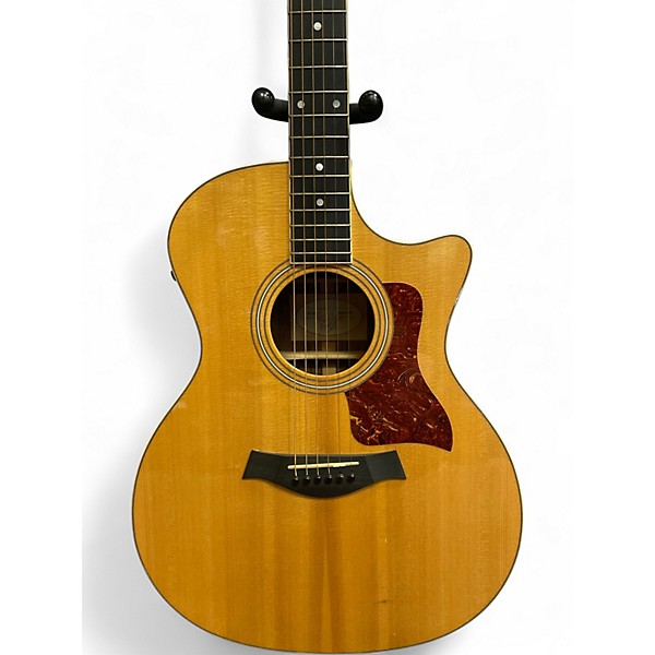 Used 2005 Taylor 414CE Natural Acoustic Electric Guitar